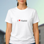 T-shirt I love hadol
