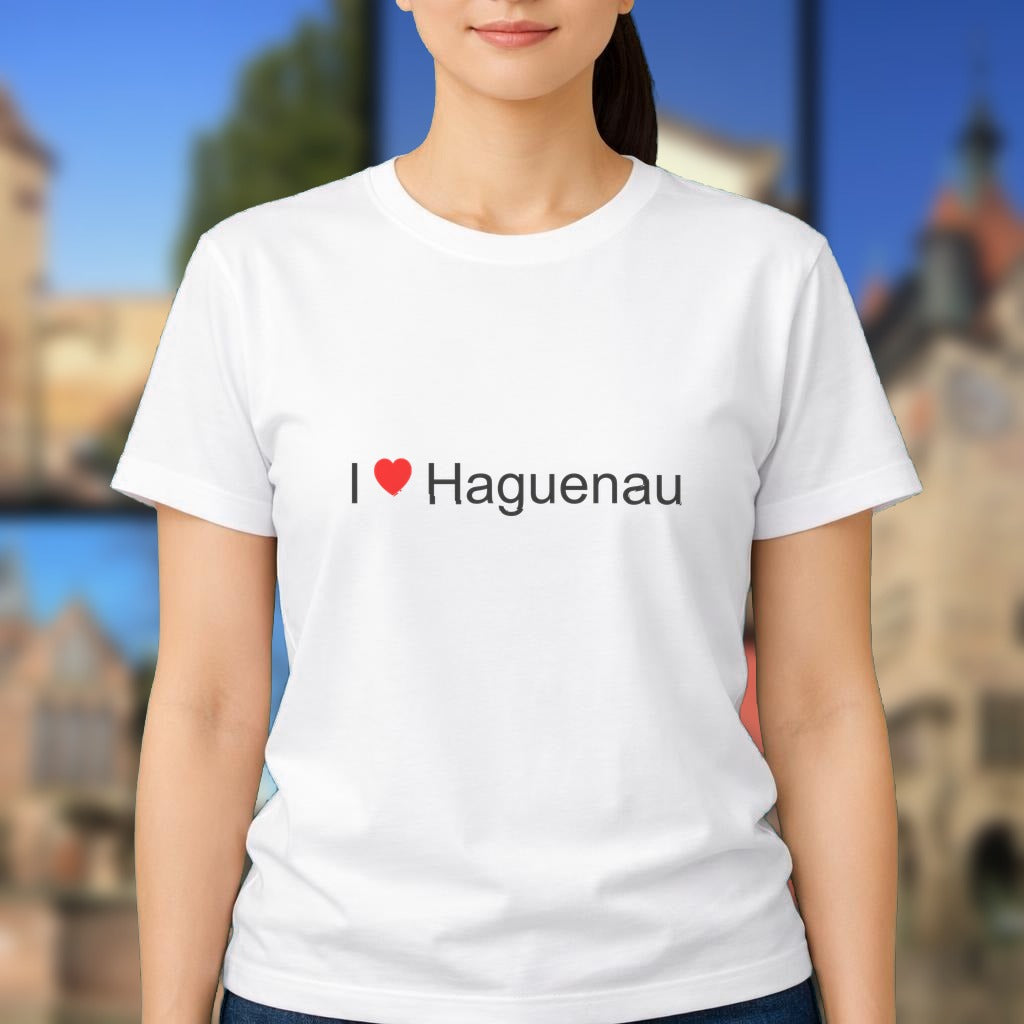 T-shirt I love haguenau