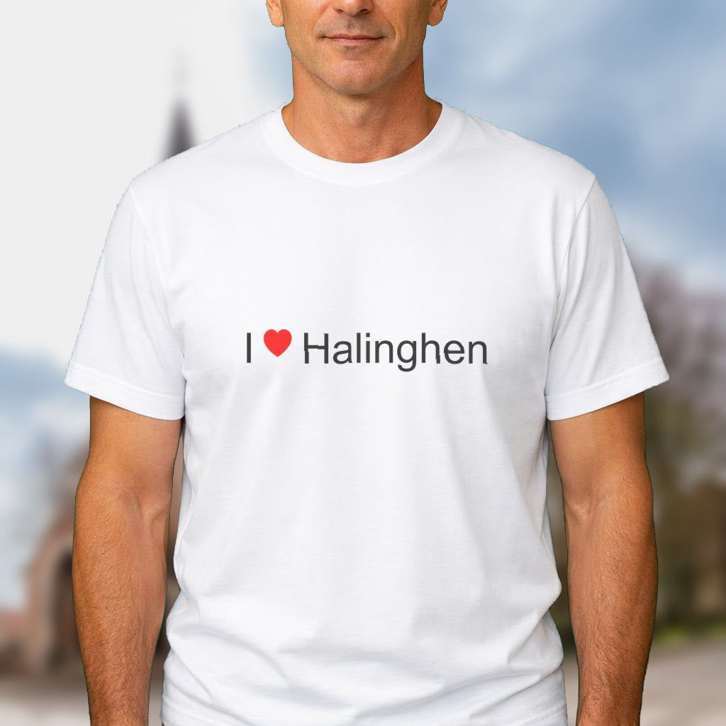 T-shirt I love halinghen