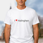 T-shirt I love halinghen