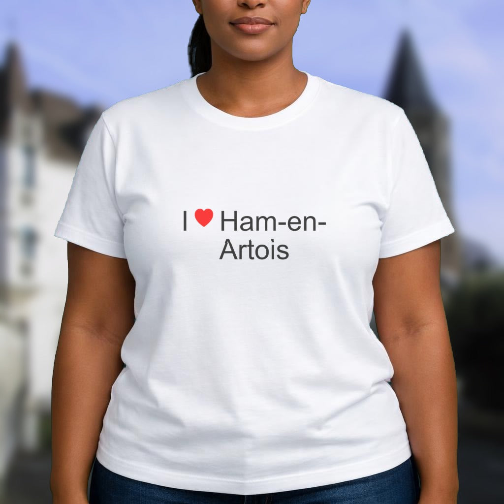 T-shirt I love ham-en-artois