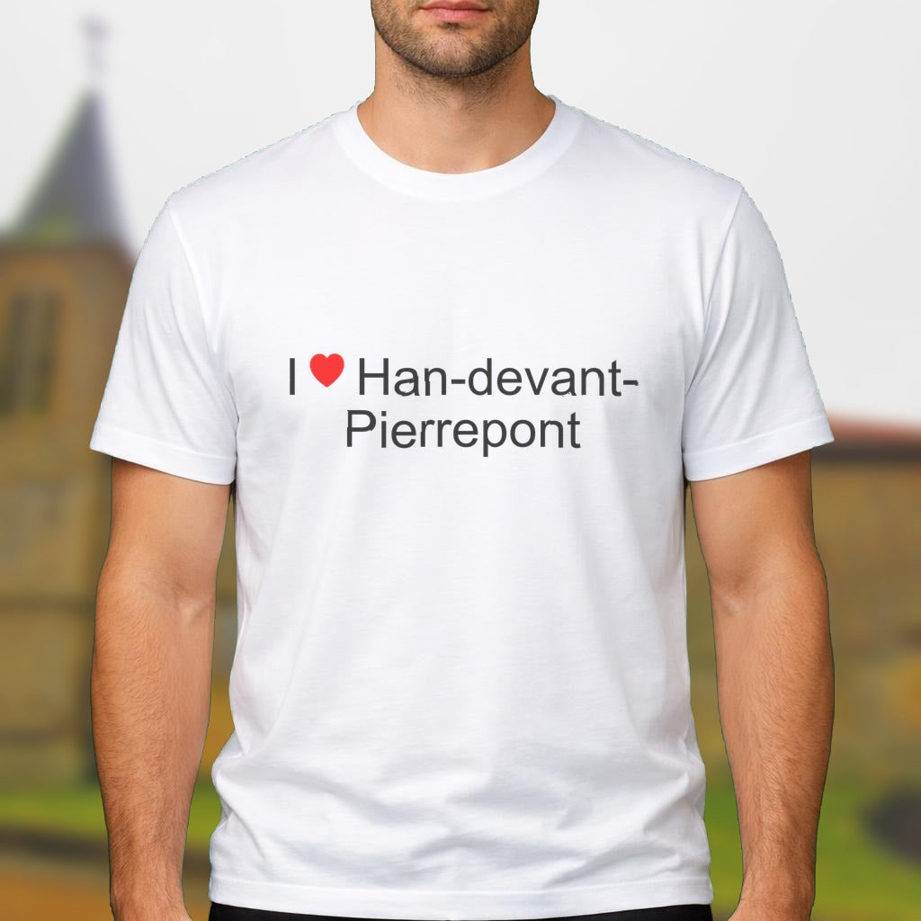 T-shirt I love han-devant-pierrepont