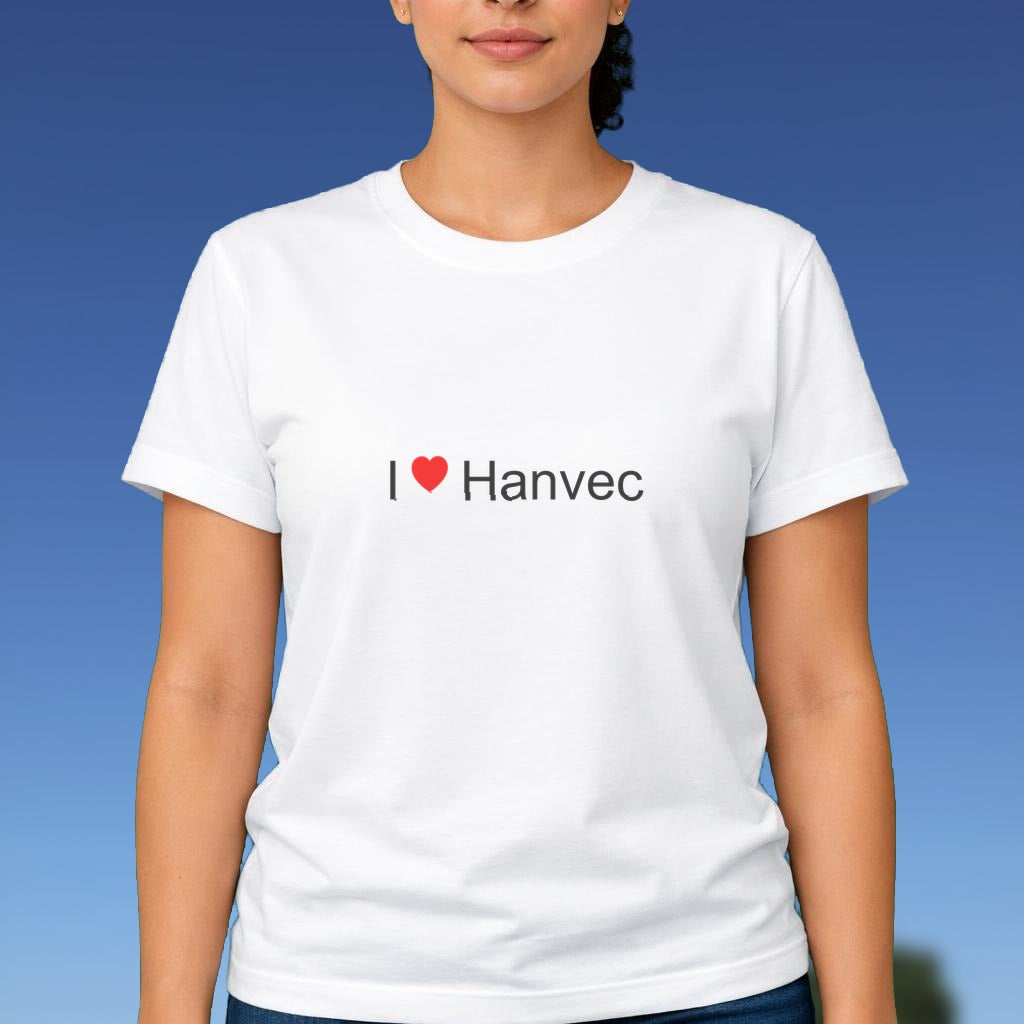 T-shirt I love hanvec