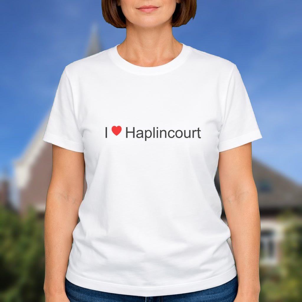 T-shirt I love haplincourt