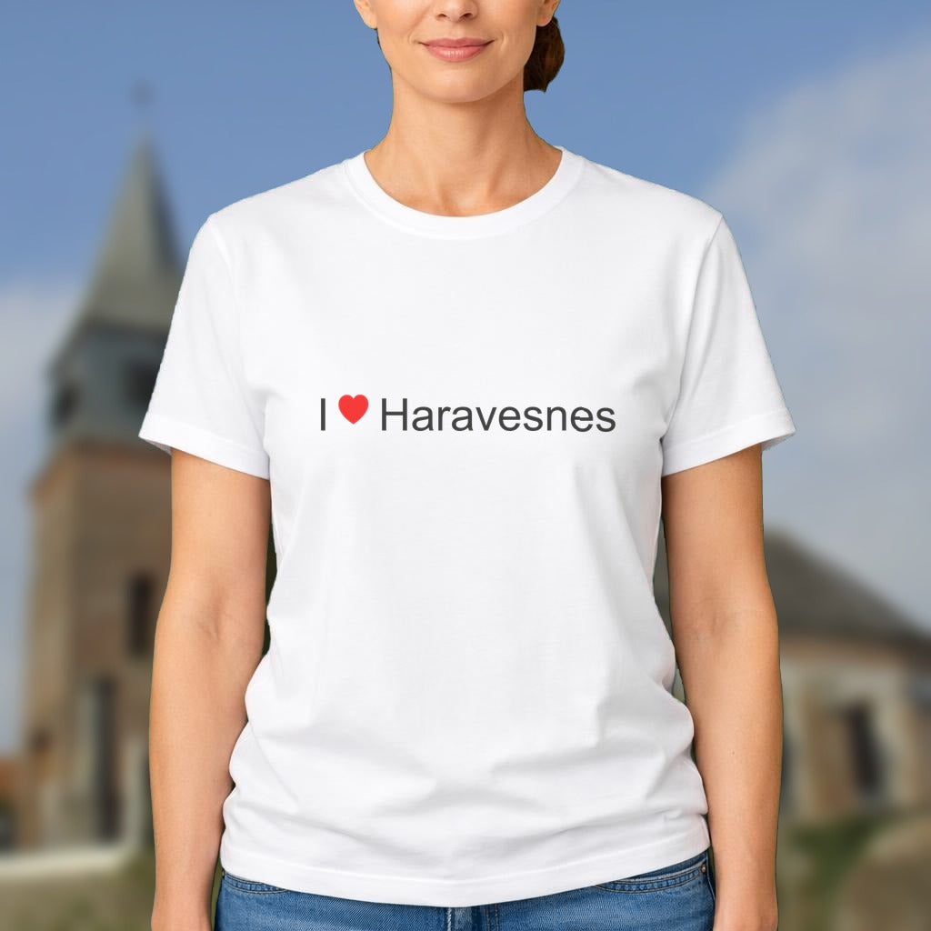 T-shirt I love haravesnes