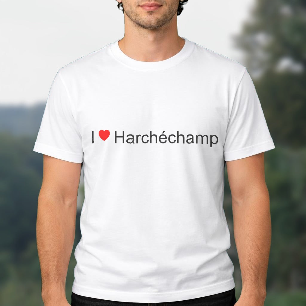 T-shirt I love harchéchamp