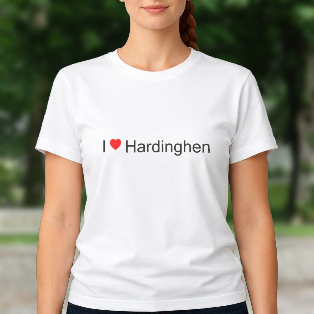 T-shirt I love hardinghen