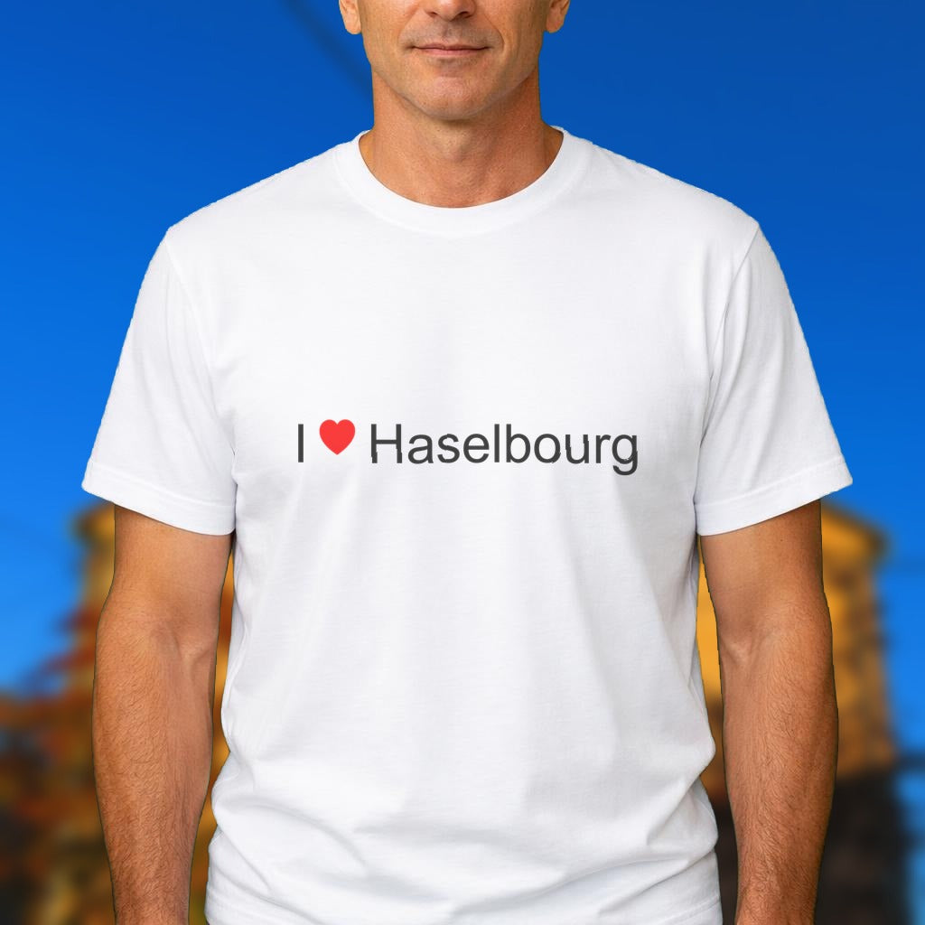 T-shirt I love haselbourg