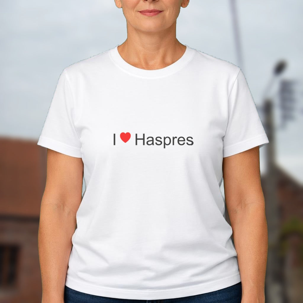 T-shirt I love haspres