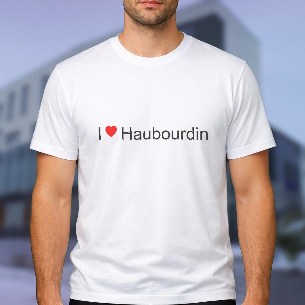 T-shirt I love haubourdin