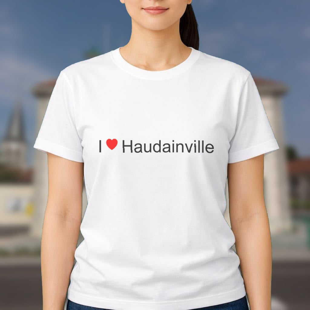 T-shirt I love haudainville