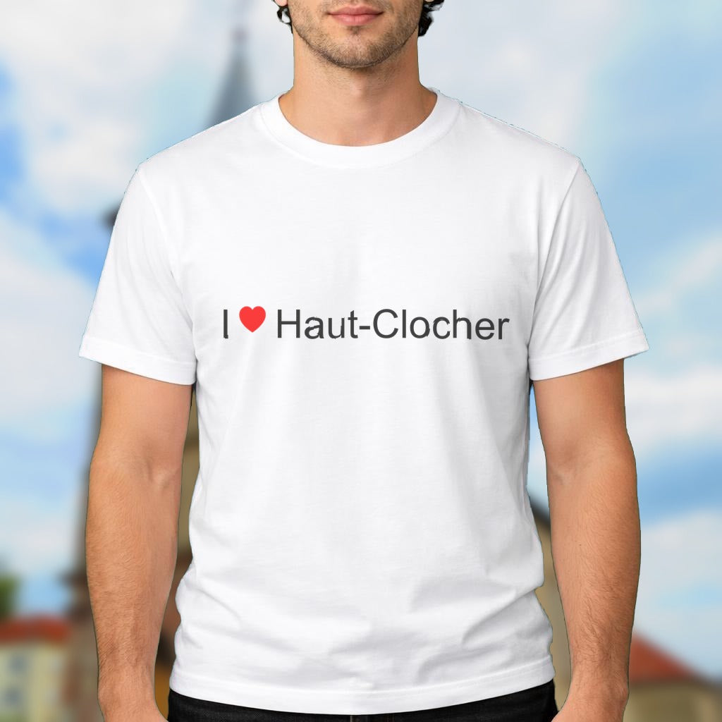 T-shirt I love haut-clocher