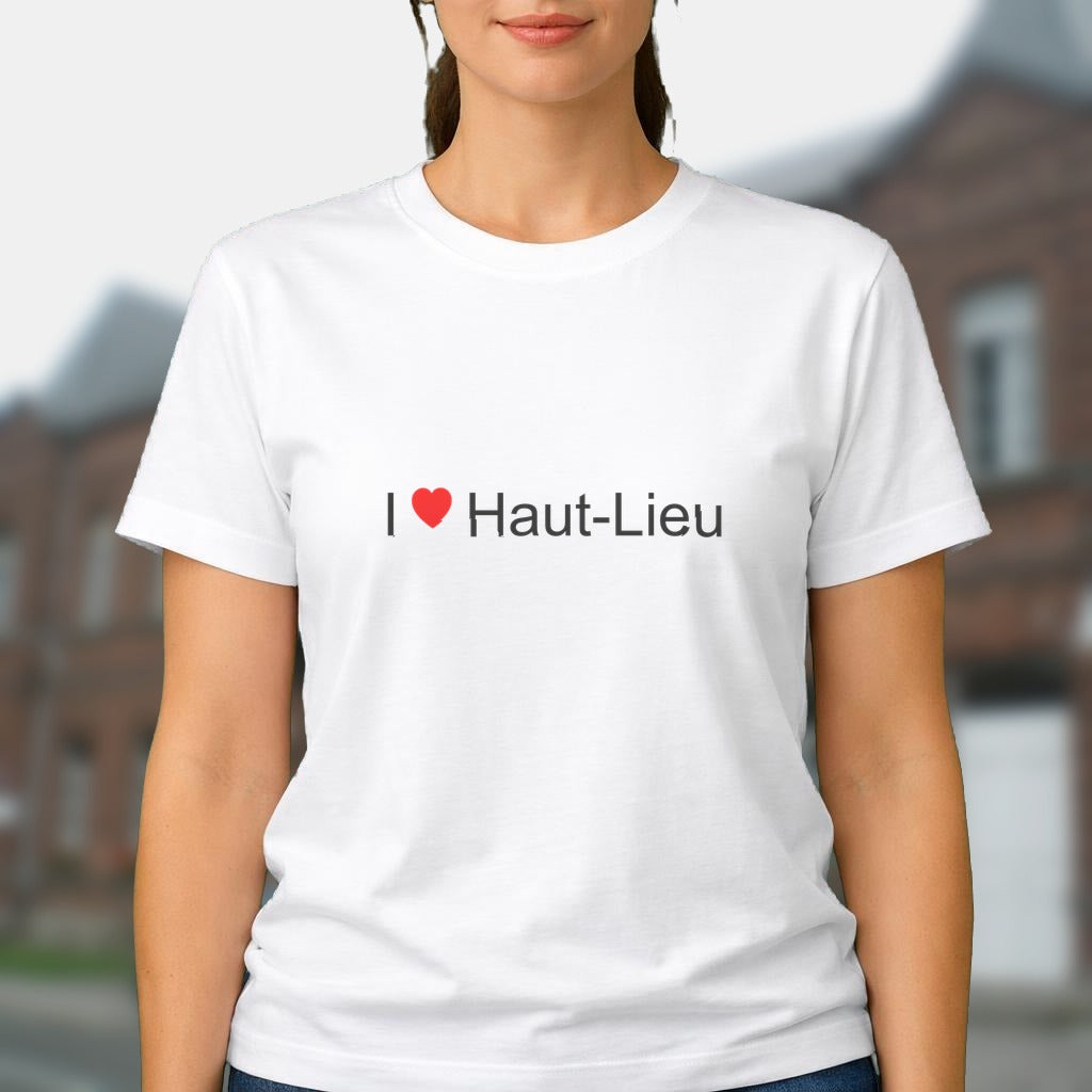 T-shirt I love haut-lieu