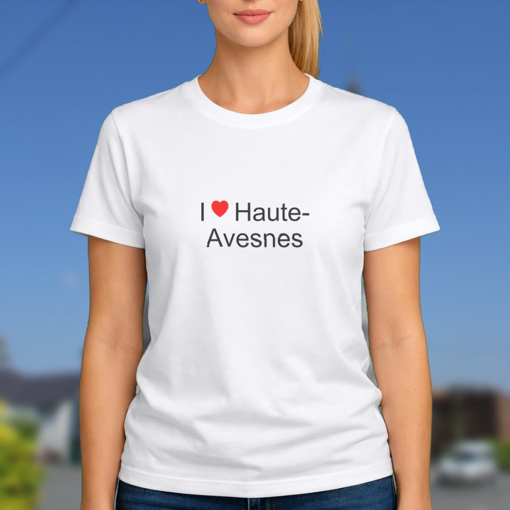 T-shirt I love haute-avesnes