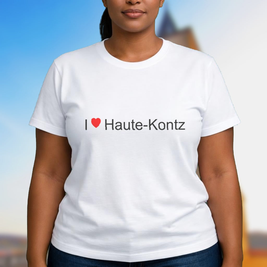 T-shirt I love haute-kontz