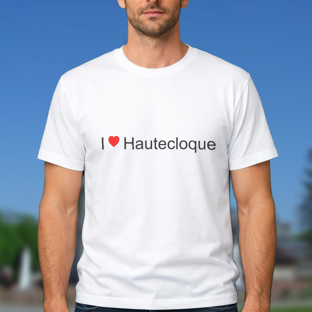 T-shirt I love hautecloque