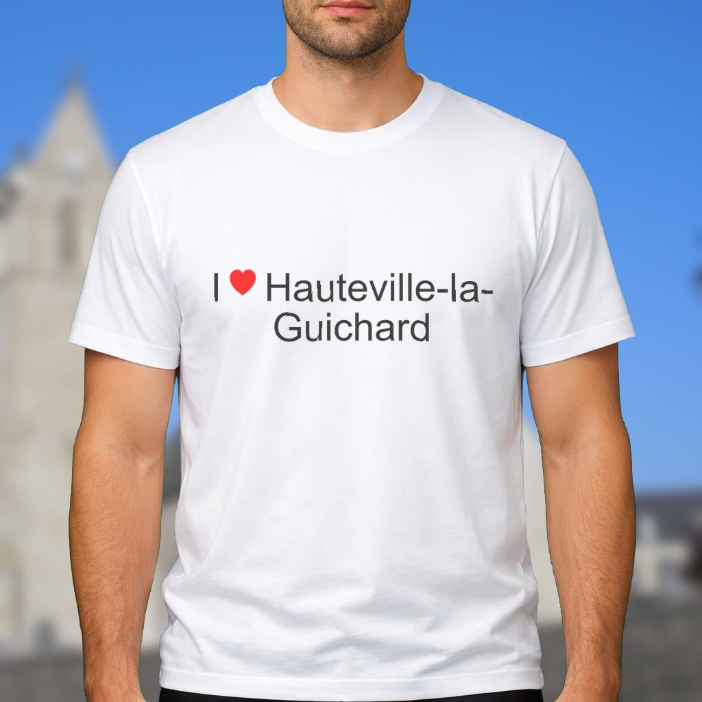 T-shirt I love hauteville-la-guichard