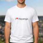 T-shirt I love hayange