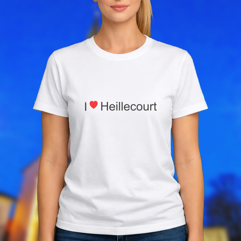T-shirt I love heillecourt
