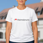 T-shirt I love heimsbrunn
