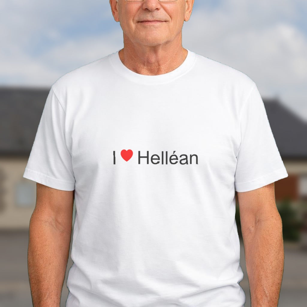 T-shirt I love helléan