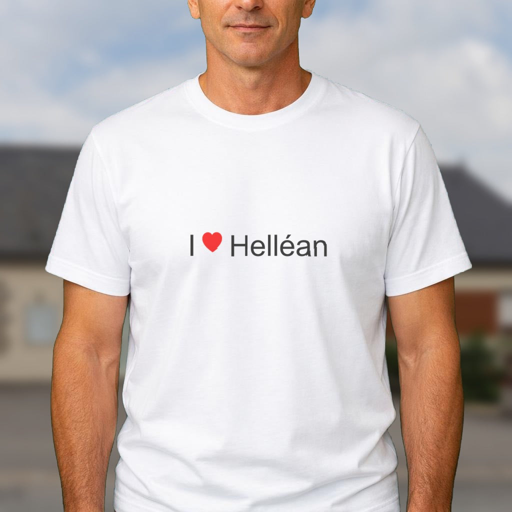 T-shirt I love helléan