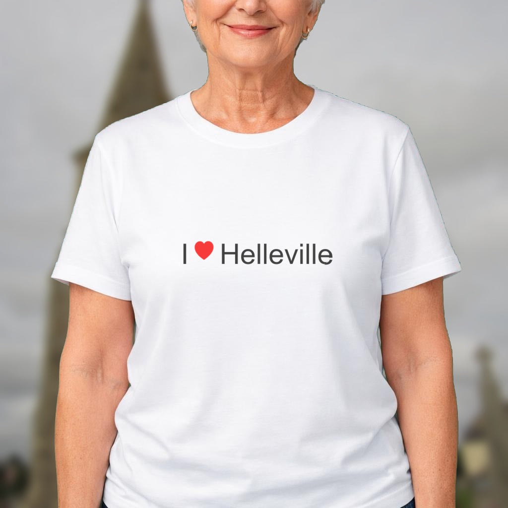 T-shirt I love helleville