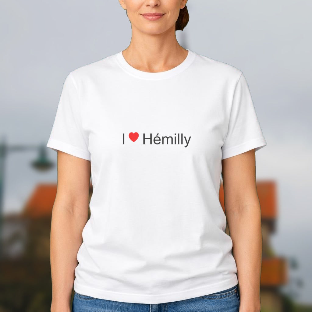 T-shirt I love hémilly