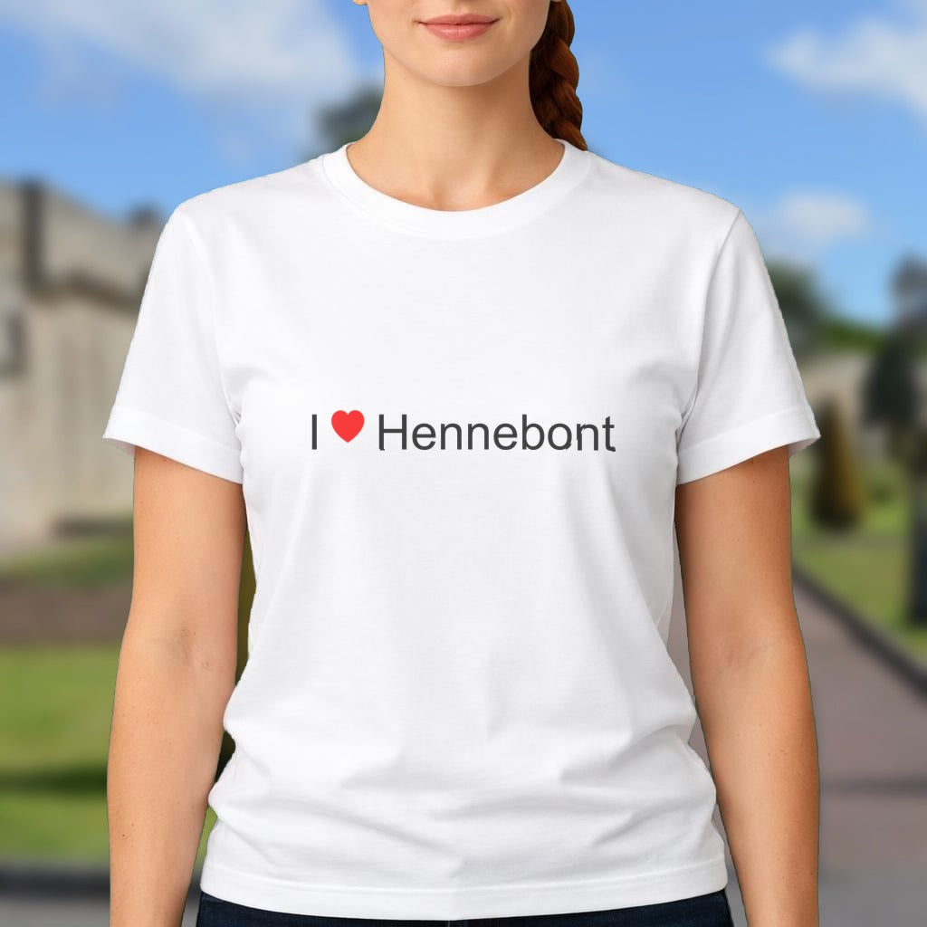 T-shirt I love hennebont