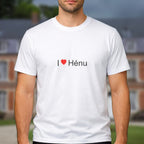 T-shirt I love hénu