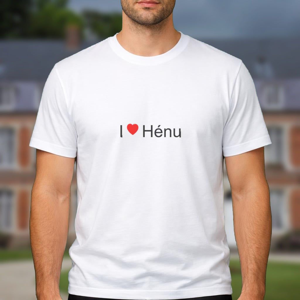 T-shirt I love hénu