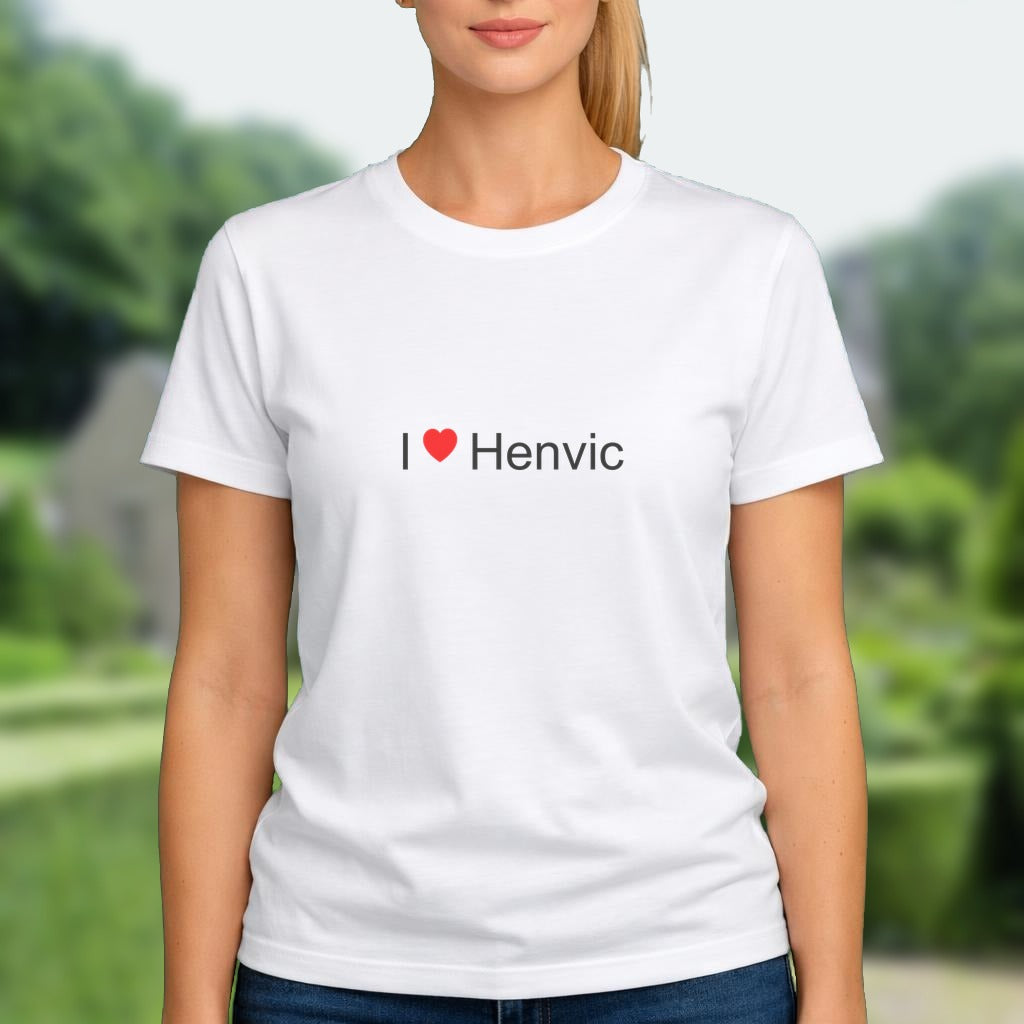 T-shirt I love henvic