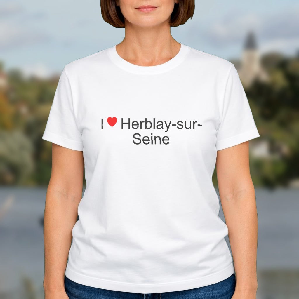 T-shirt I love herblay-sur-seine