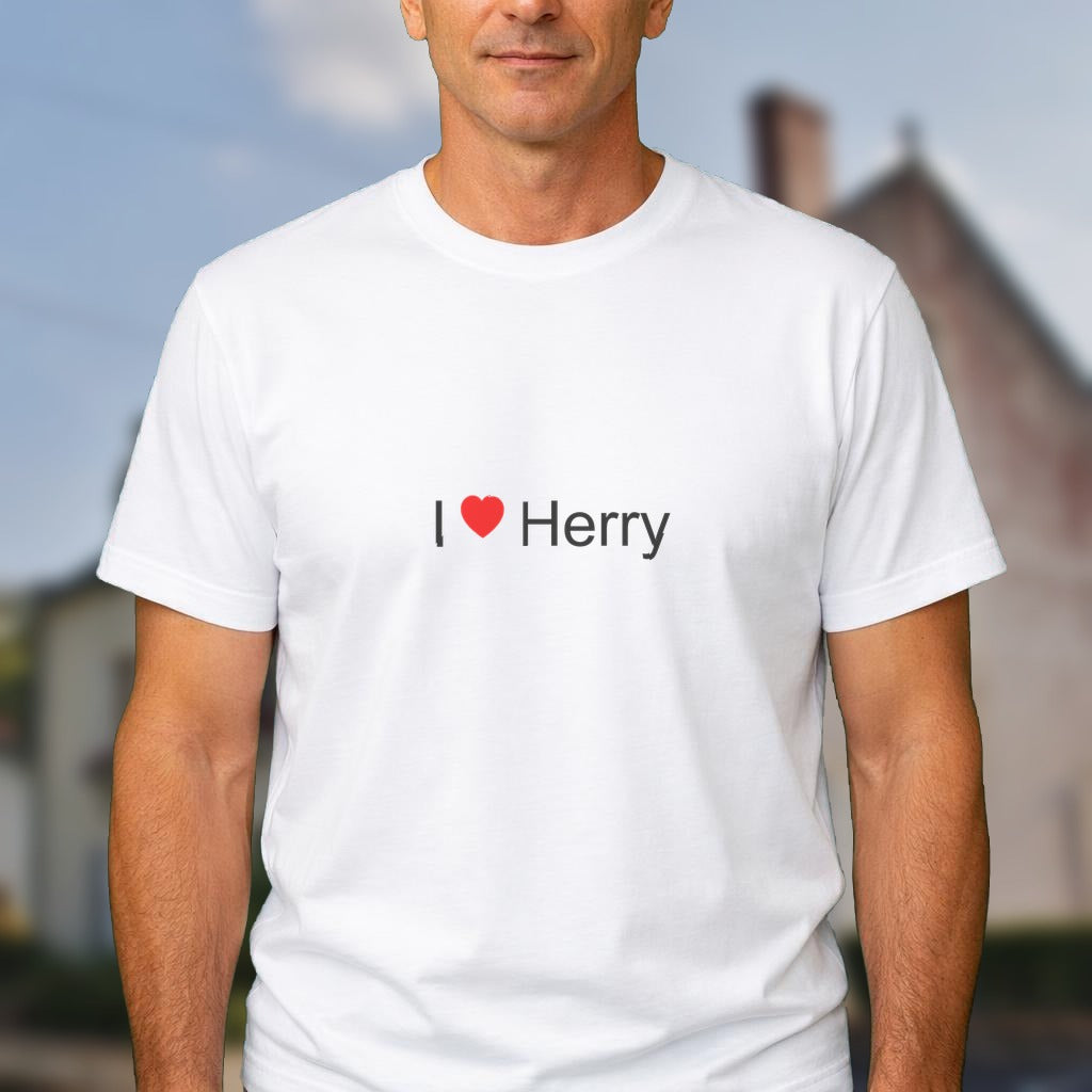 T-shirt I love herry