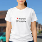 T-shirt I love hersin-coupigny