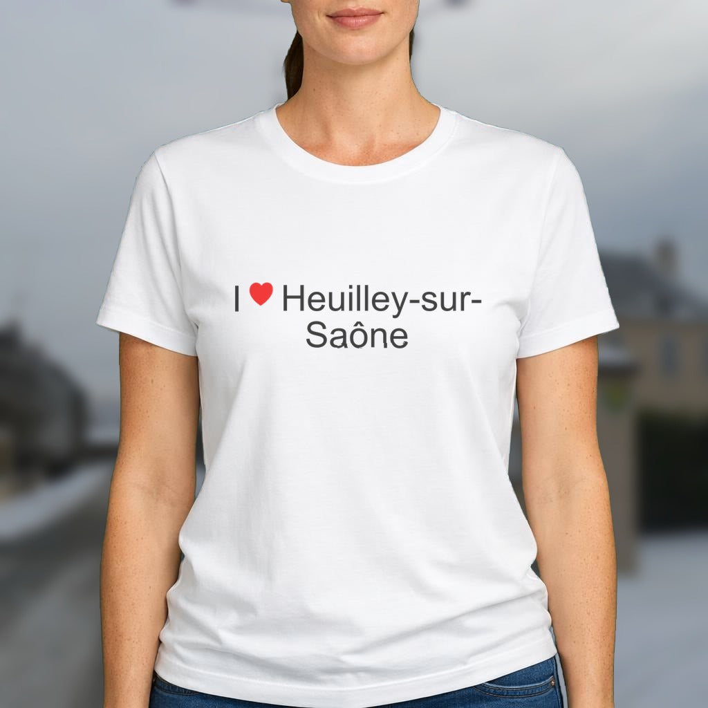 T-shirt I love heuilley-sur-saône