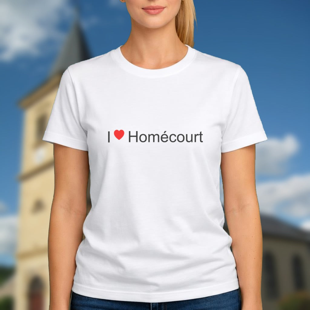 T-shirt I love homécourt