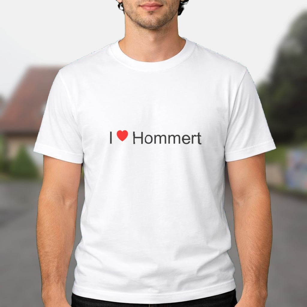T-shirt I love hommert