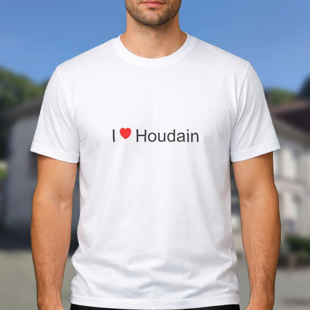 T-shirt I love houdain