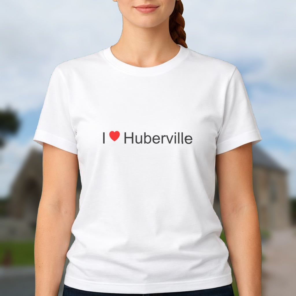 T-shirt I love huberville