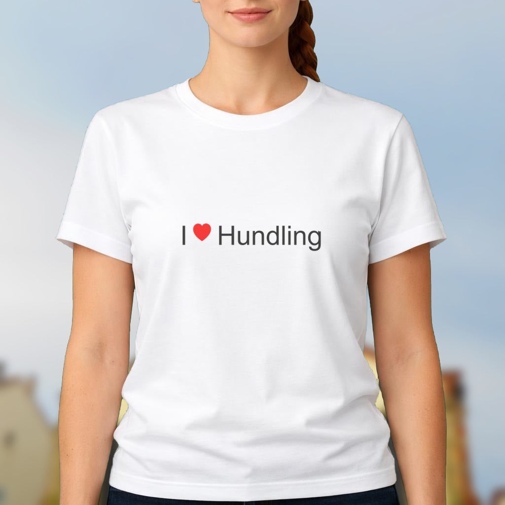 T-shirt I love hundling