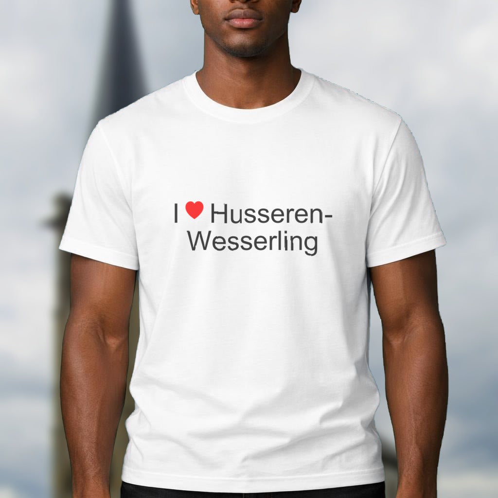 T-shirt I love husseren-wesserling