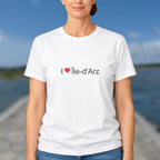 T-shirt I love île-d'arz