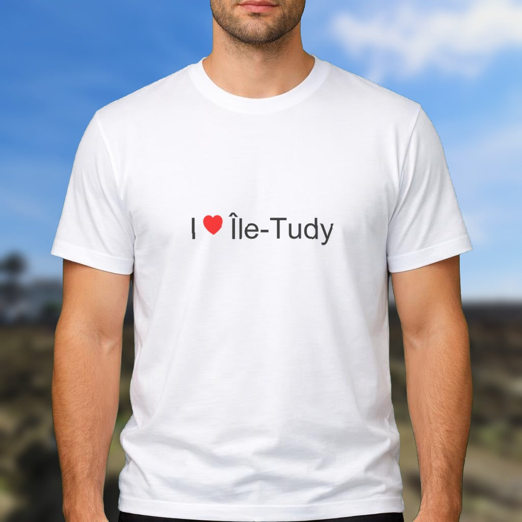 T-shirt I love île-tudy