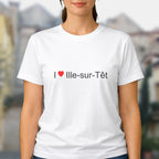 T-shirt I love ille-sur-têt