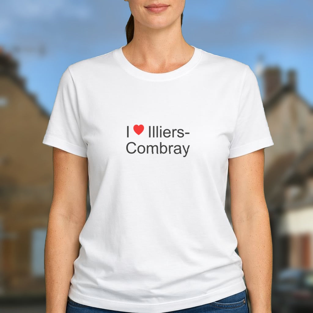 T-shirt I love illiers-combray