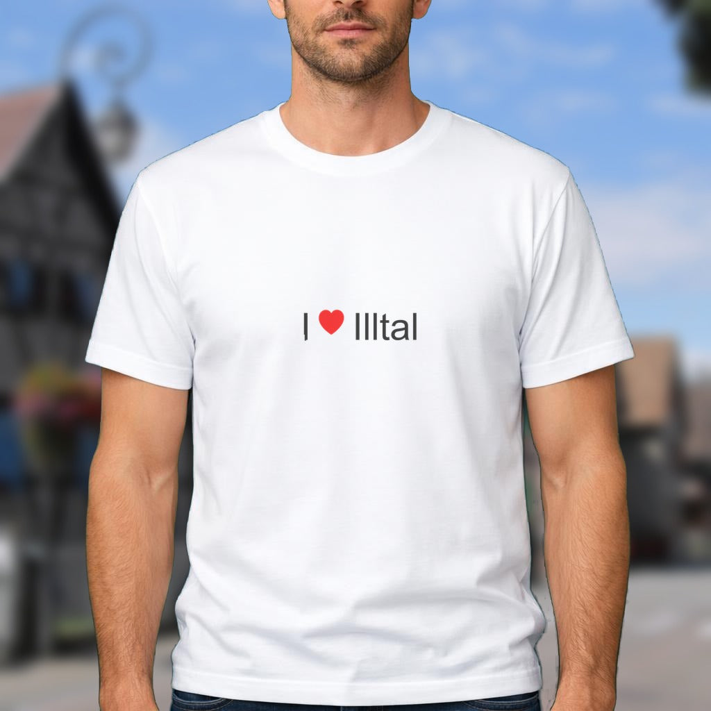 T-shirt I love illtal