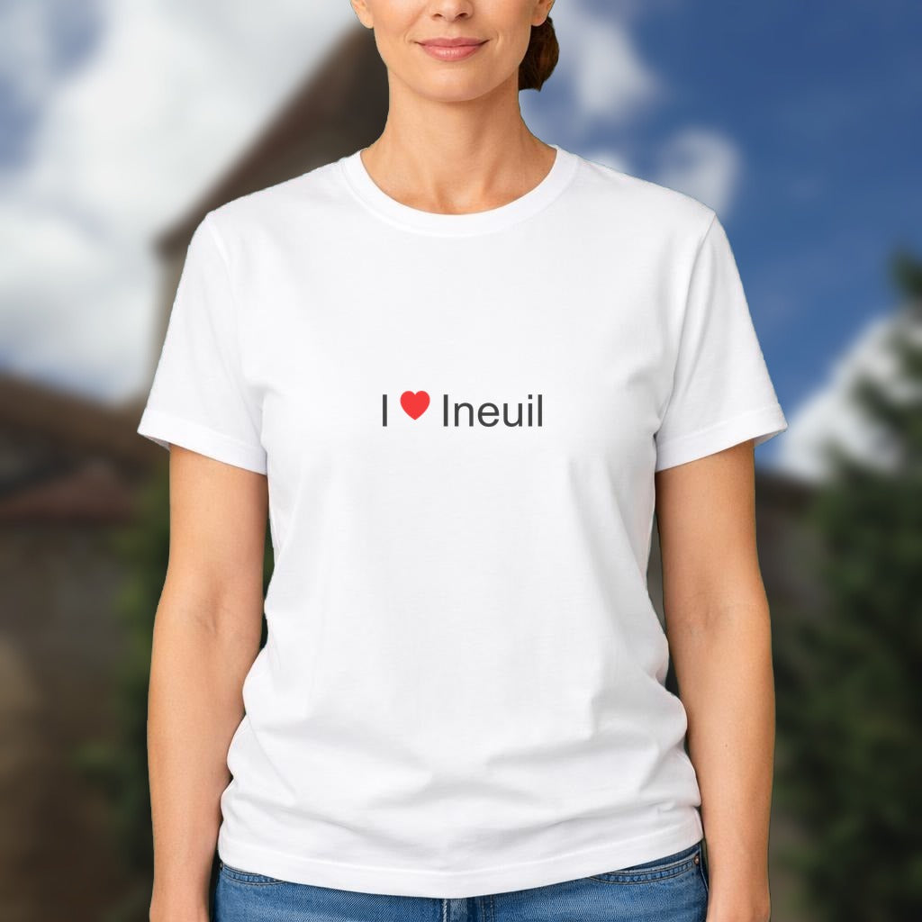 T-shirt I love ineuil
