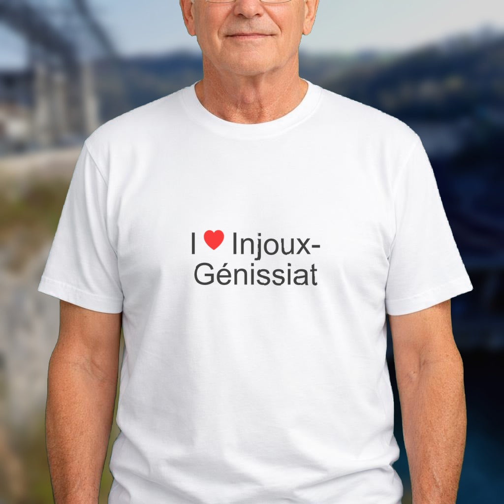 T-shirt I love injoux-génissiat