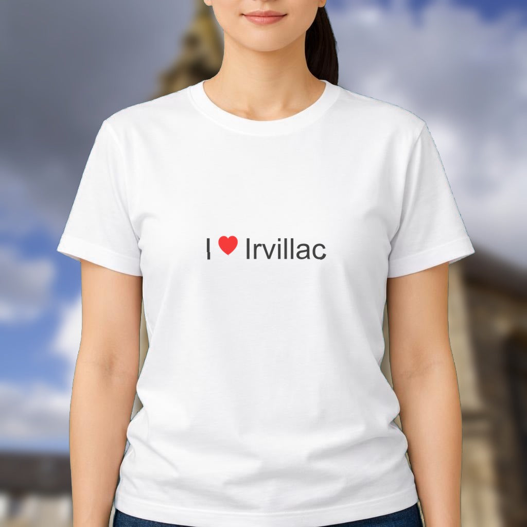 T-shirt I love irvillac